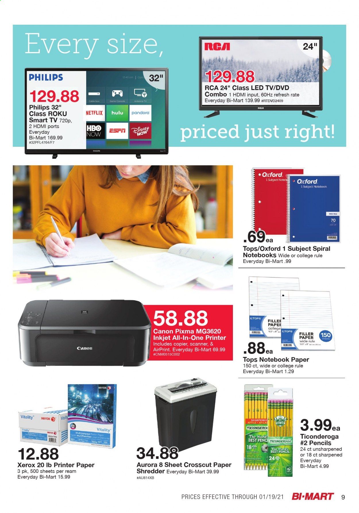 Bi-Mart Weekly Ad Flyer January 5 to January 19