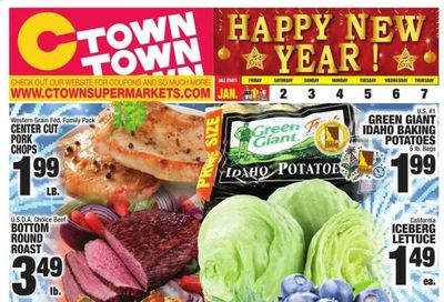 C-Town Weekly Ad Flyer January 1 to January 7