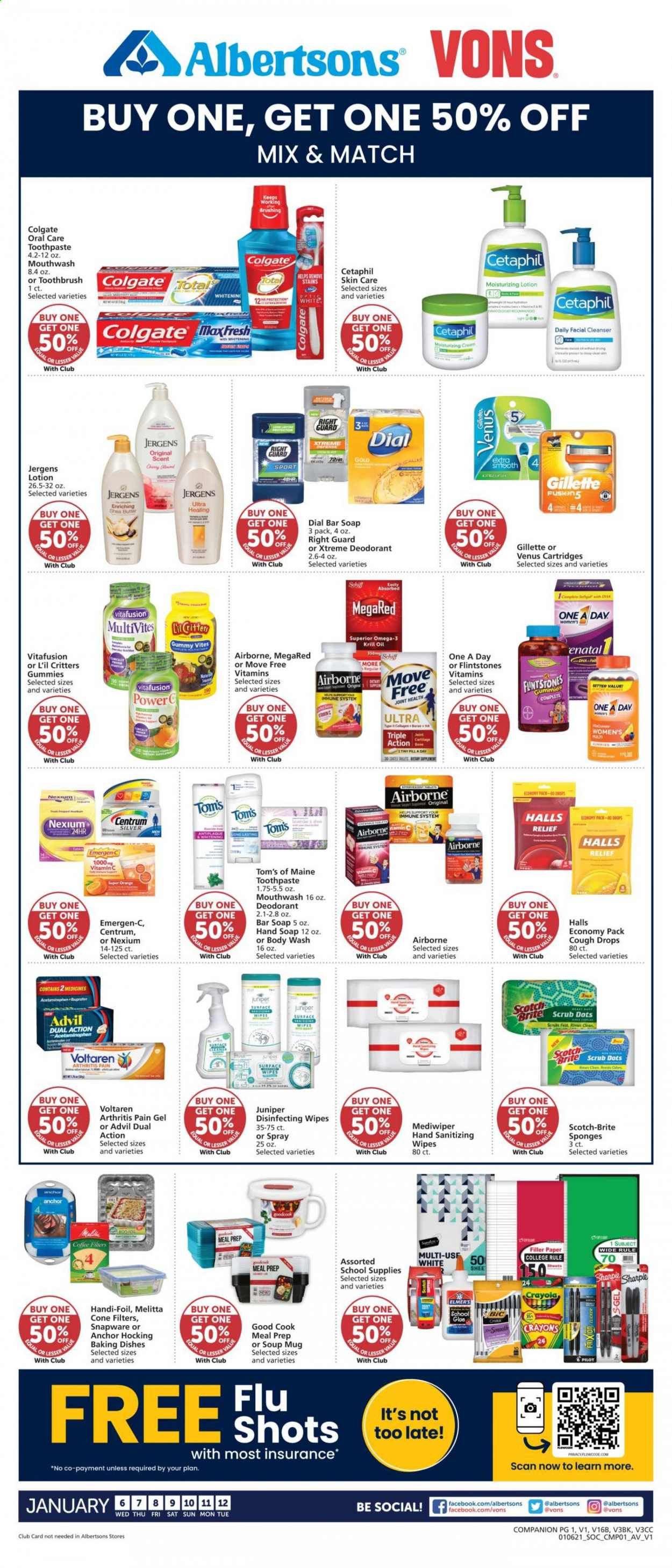 Vons (CA, NV) Weekly Ad Flyer January 6 to January 12