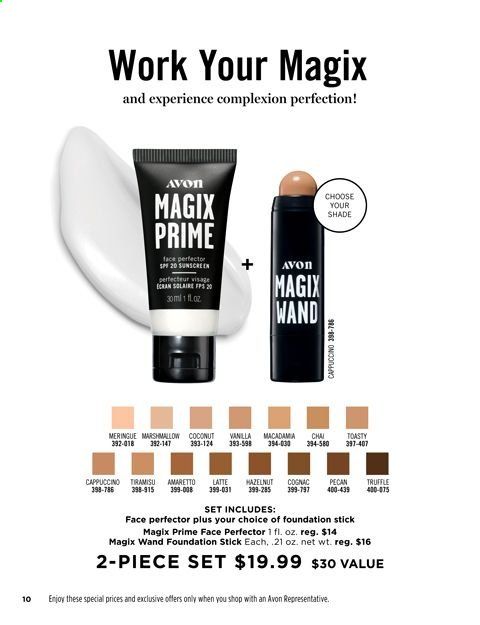 Avon Weekly Ad Flyer January 5 to January 18