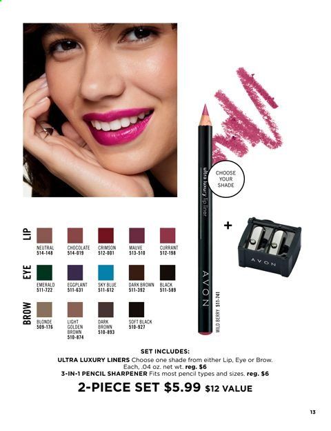Avon Weekly Ad Flyer January 5 to January 18