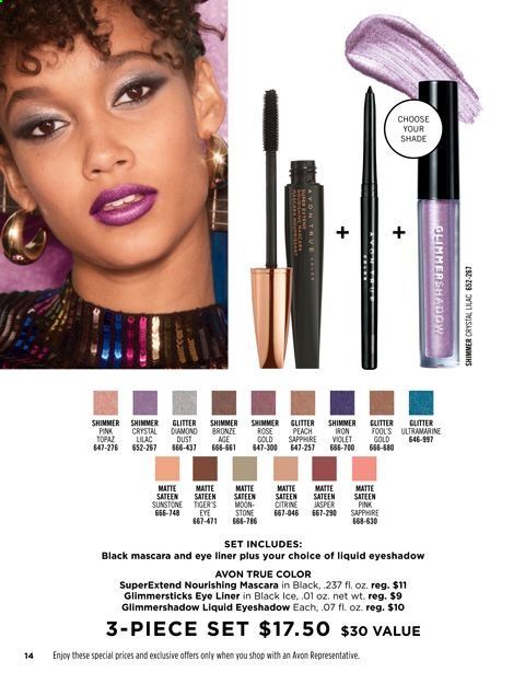 Avon Weekly Ad Flyer January 5 to January 18