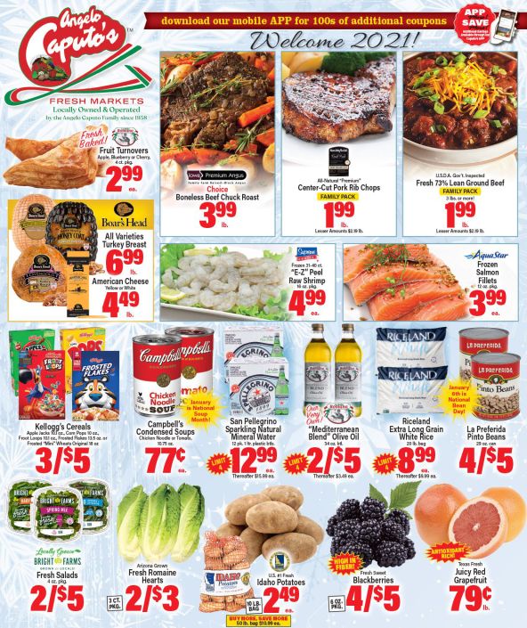Angelo Caputo's Weekly Ad Flyer January 6 to January 12, 2021