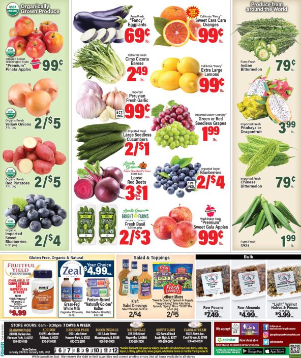 Angelo Caputo's Weekly Ad Flyer January 6 to January 12, 2021