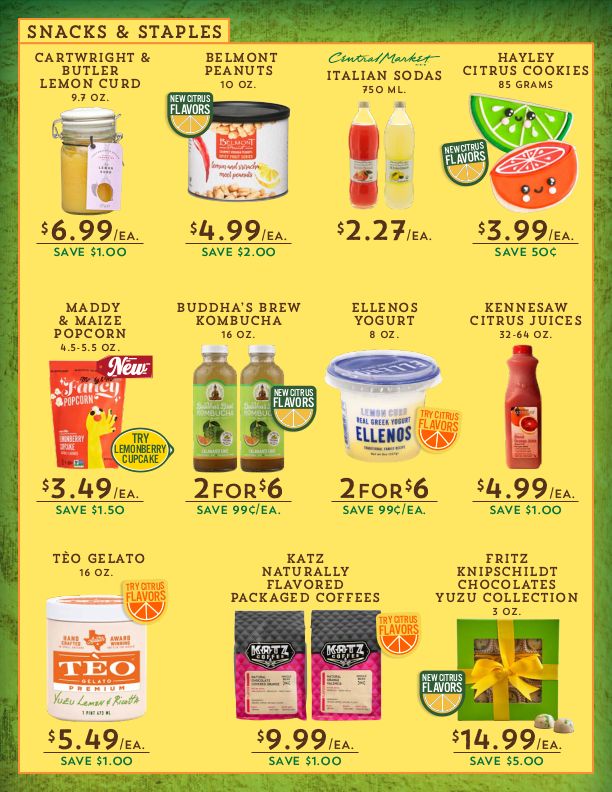 Central Market Weekly Ad Flyer January 6 to January 12, 2021