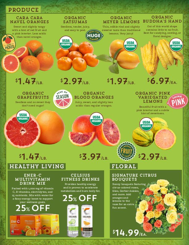 Central Market Weekly Ad Flyer January 6 to January 12, 2021