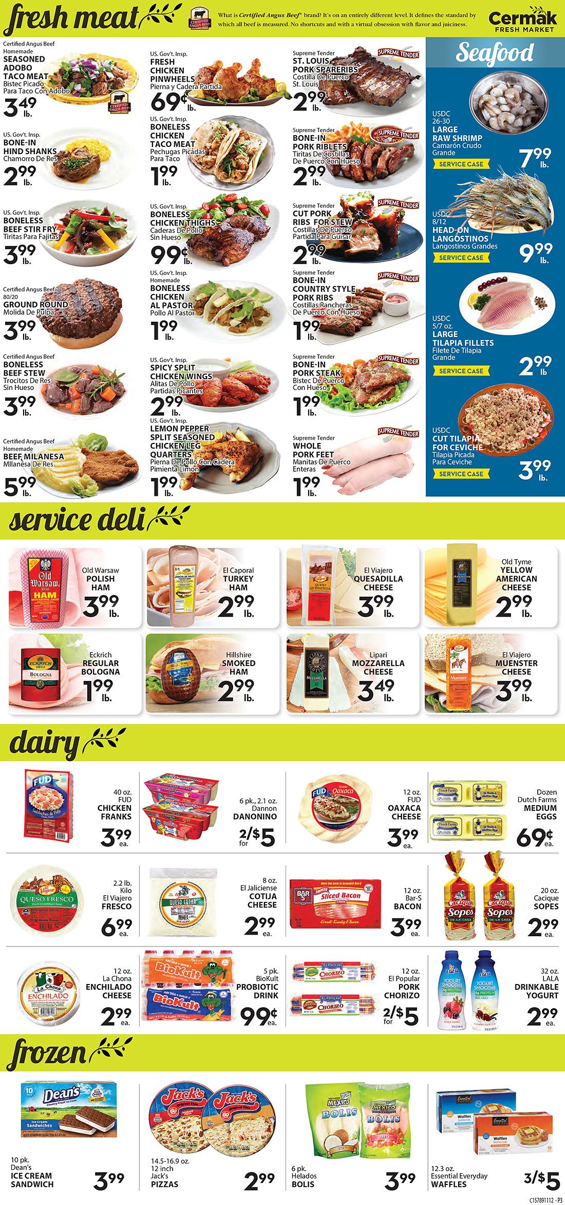 Cermak Fresh Market (IL) Weekly Ad Flyer January 6 to January 12, 2021