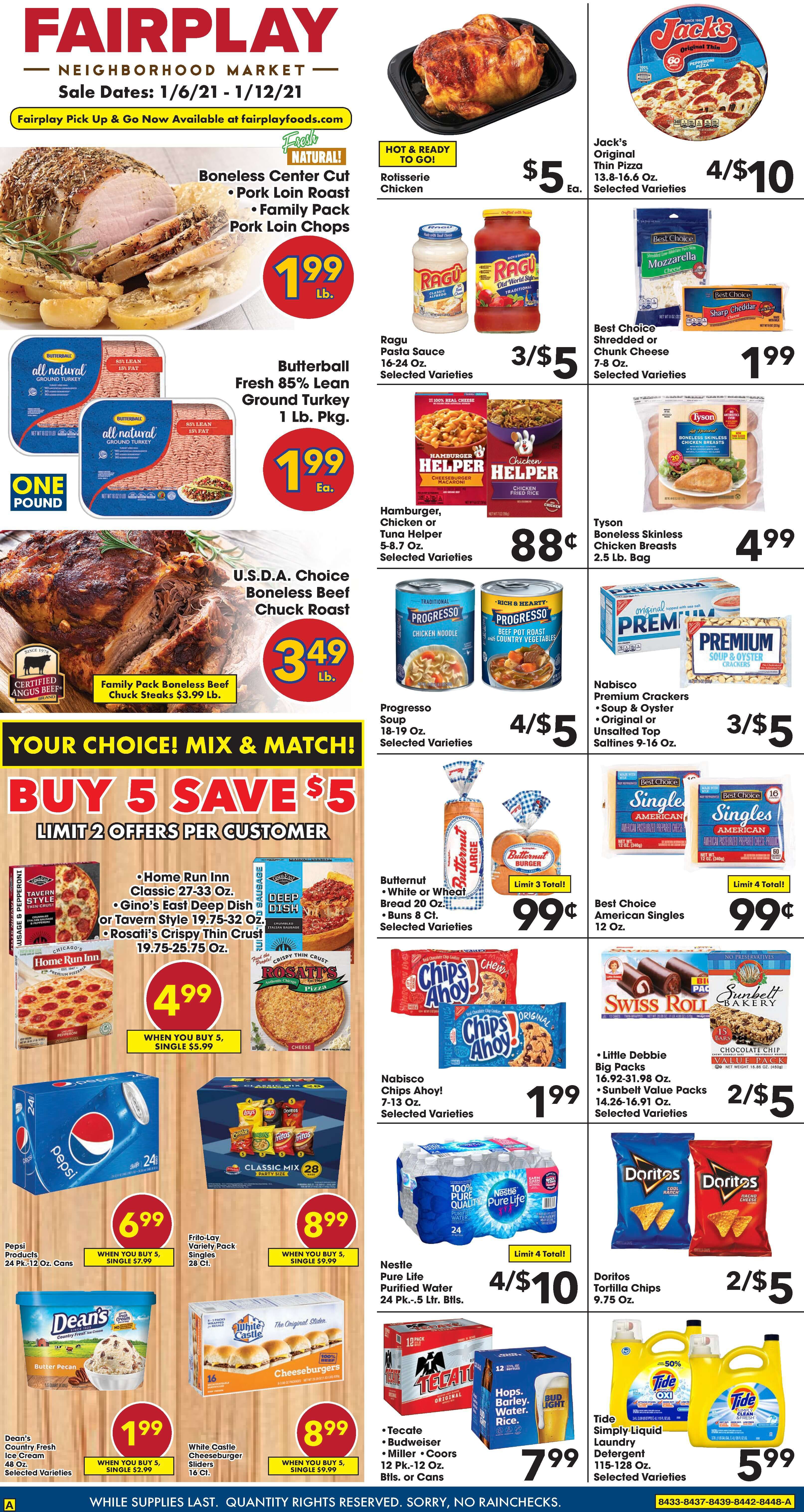 Fairplay Weekly Ad Flyer January 6 to January 12, 2021