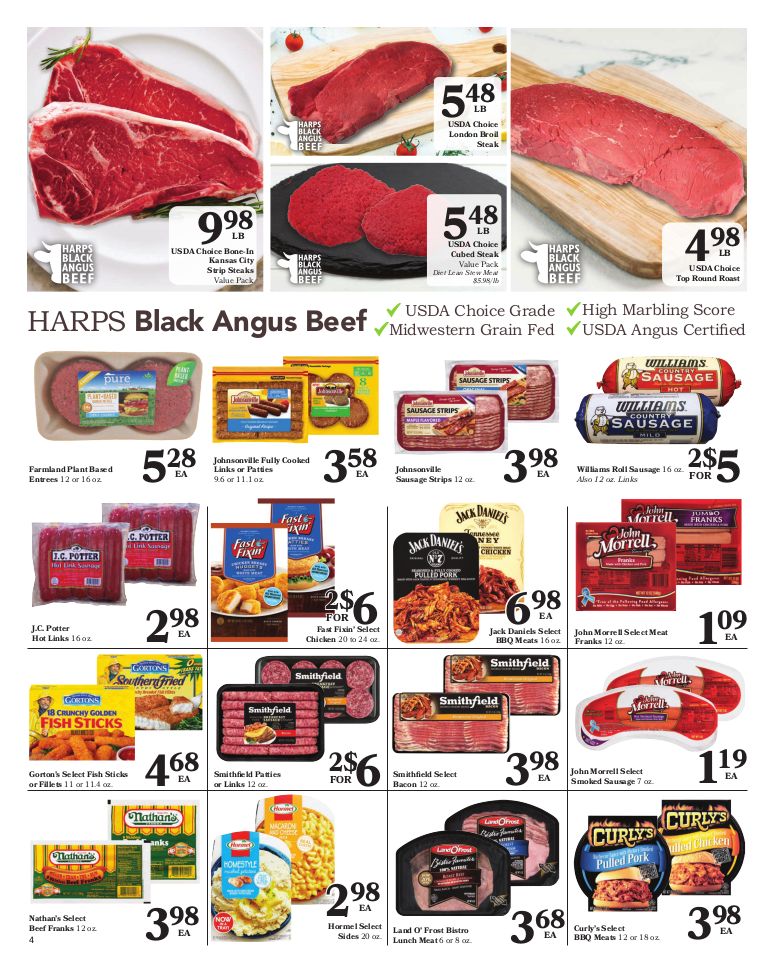 Harps Food Stores Weekly Ad Flyer January 1 to January 12, 2021