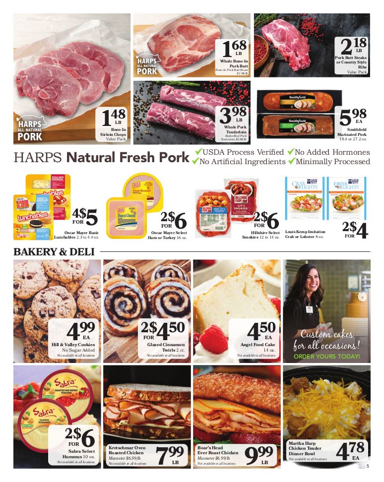 Harps Food Stores Weekly Ad Flyer January 1 to January 12, 2021