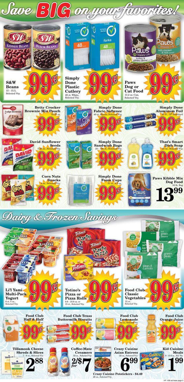 Harvest Foods Weekly Ad Flyer January 6 to January 12, 2021