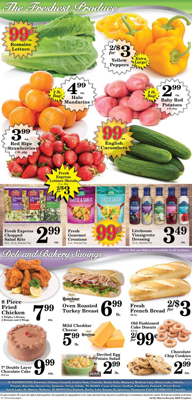 Harvest Foods Weekly Ad Flyer January 6 to January 12, 2021