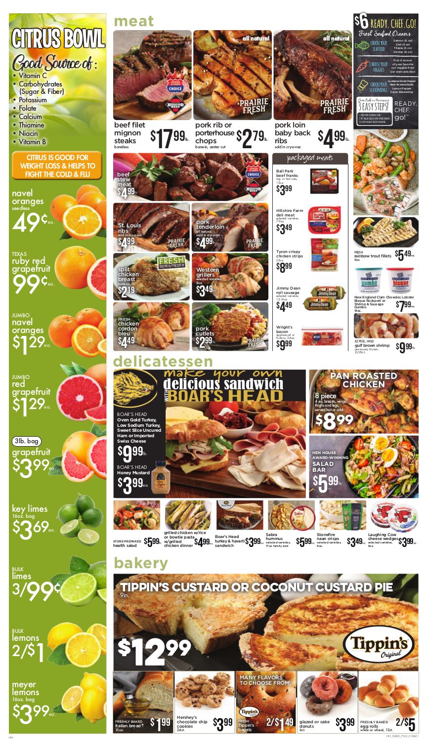 Hen House Weekly Ad Flyer January 6 to January 12, 2021