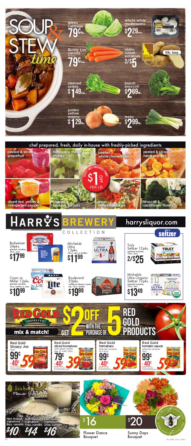 Hen House Weekly Ad Flyer January 6 to January 12, 2021