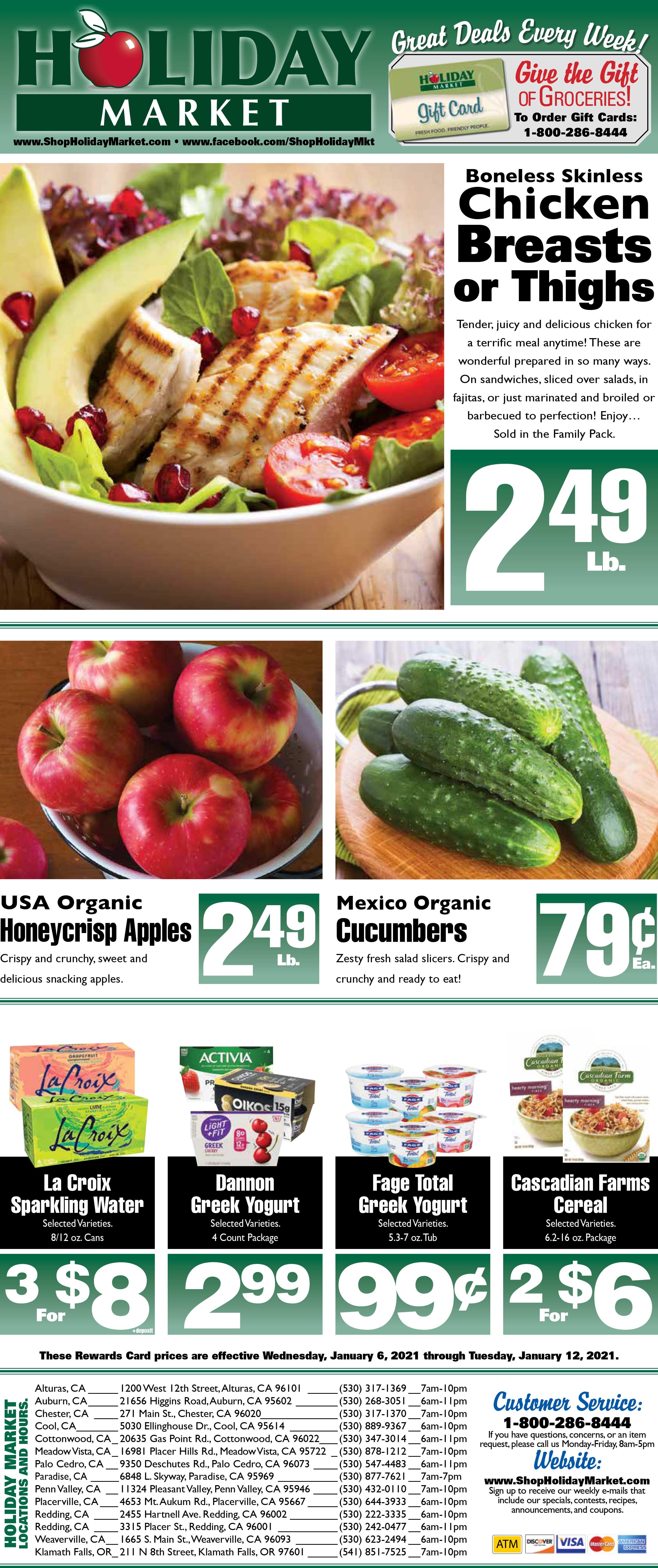 Holiday Market Weekly Ad Flyer January 6 to January 12, 2021