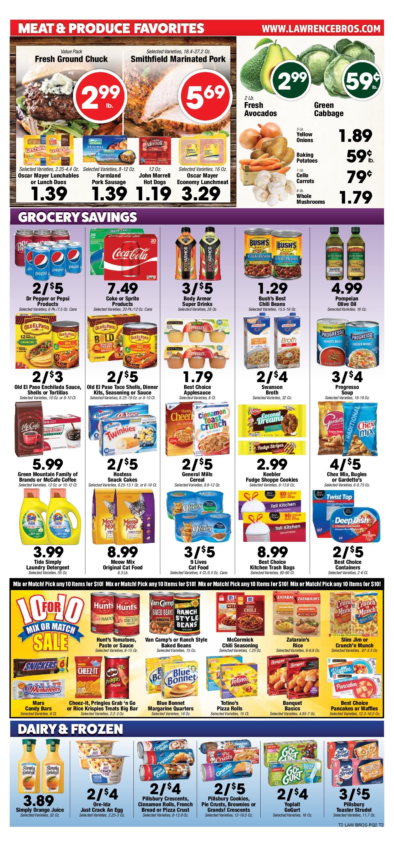 Lawrence Bros Weekly Ad Flyer January 6 to January 12, 2021