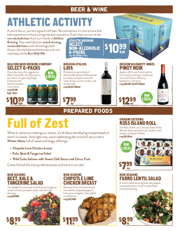 New Seasons Market (OR) Weekly Ad Flyer January 6 to January 12, 2021