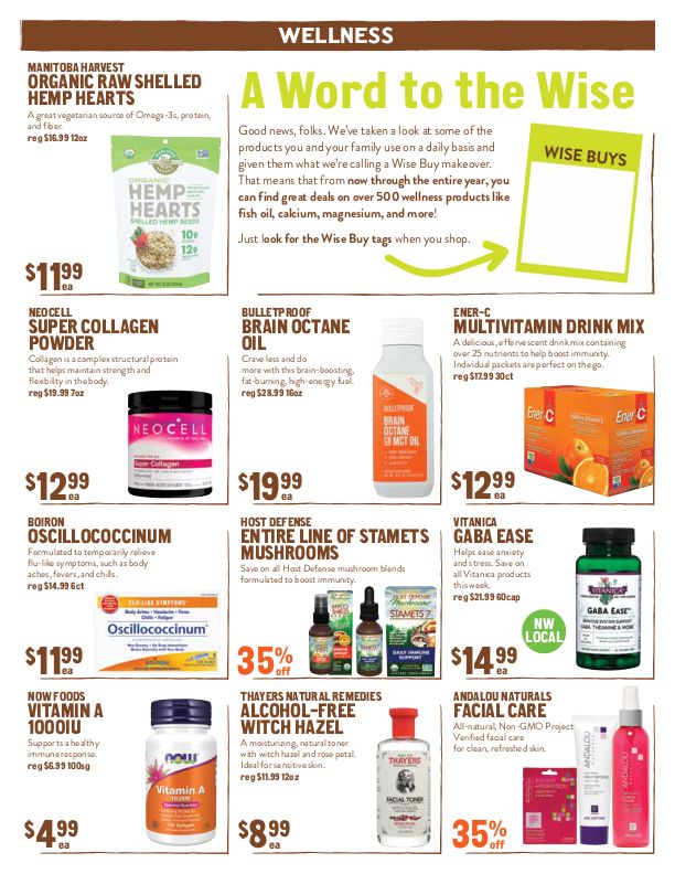New Seasons Market (OR) Weekly Ad Flyer January 6 to January 12, 2021
