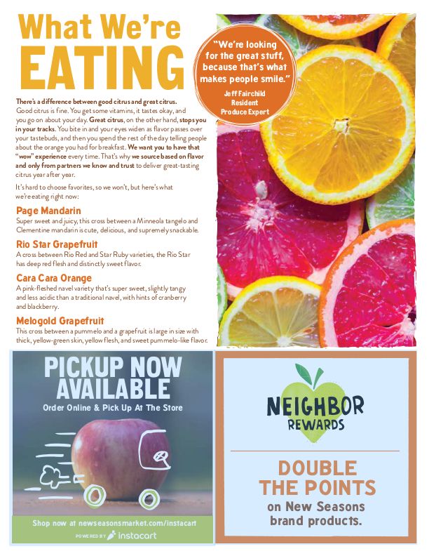 New Seasons Market (OR) Weekly Ad Flyer January 6 to January 12, 2021
