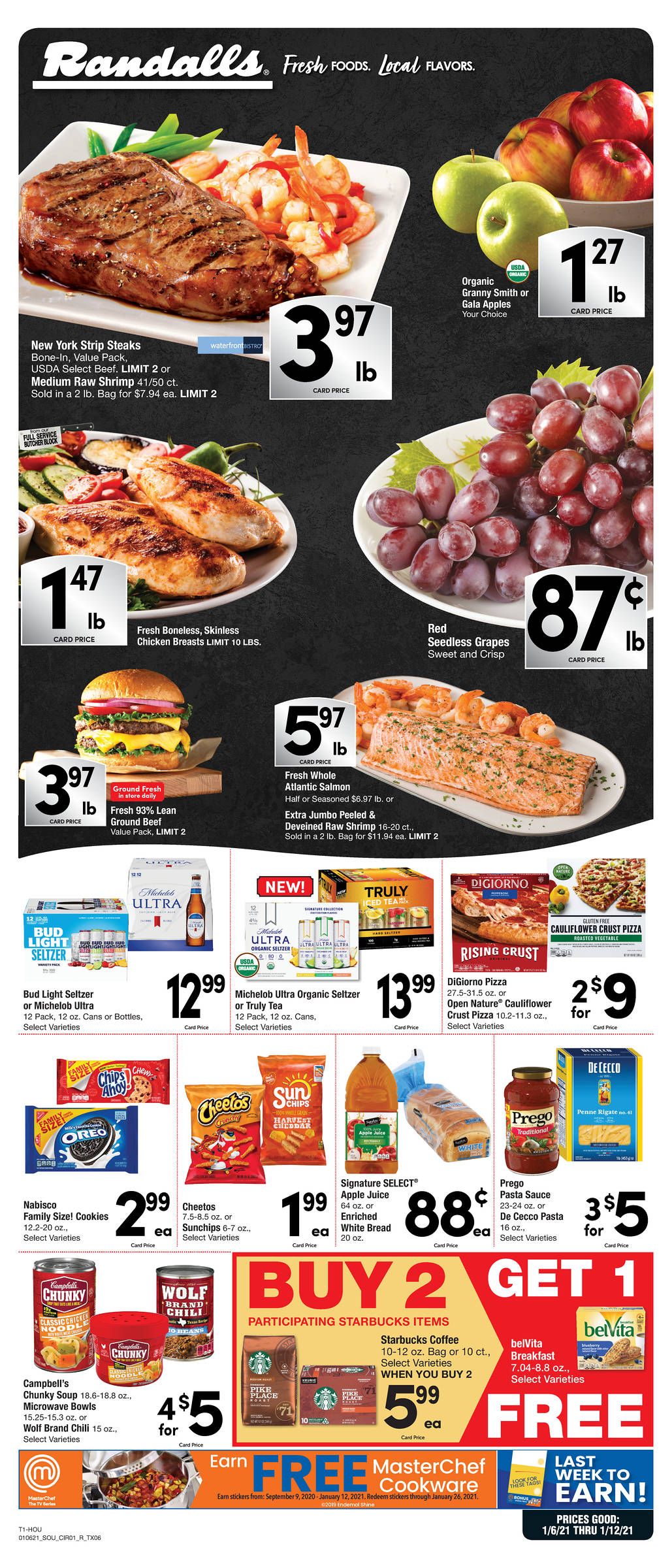 Randalls Weekly Ad Flyer January 6 to January 12, 2021