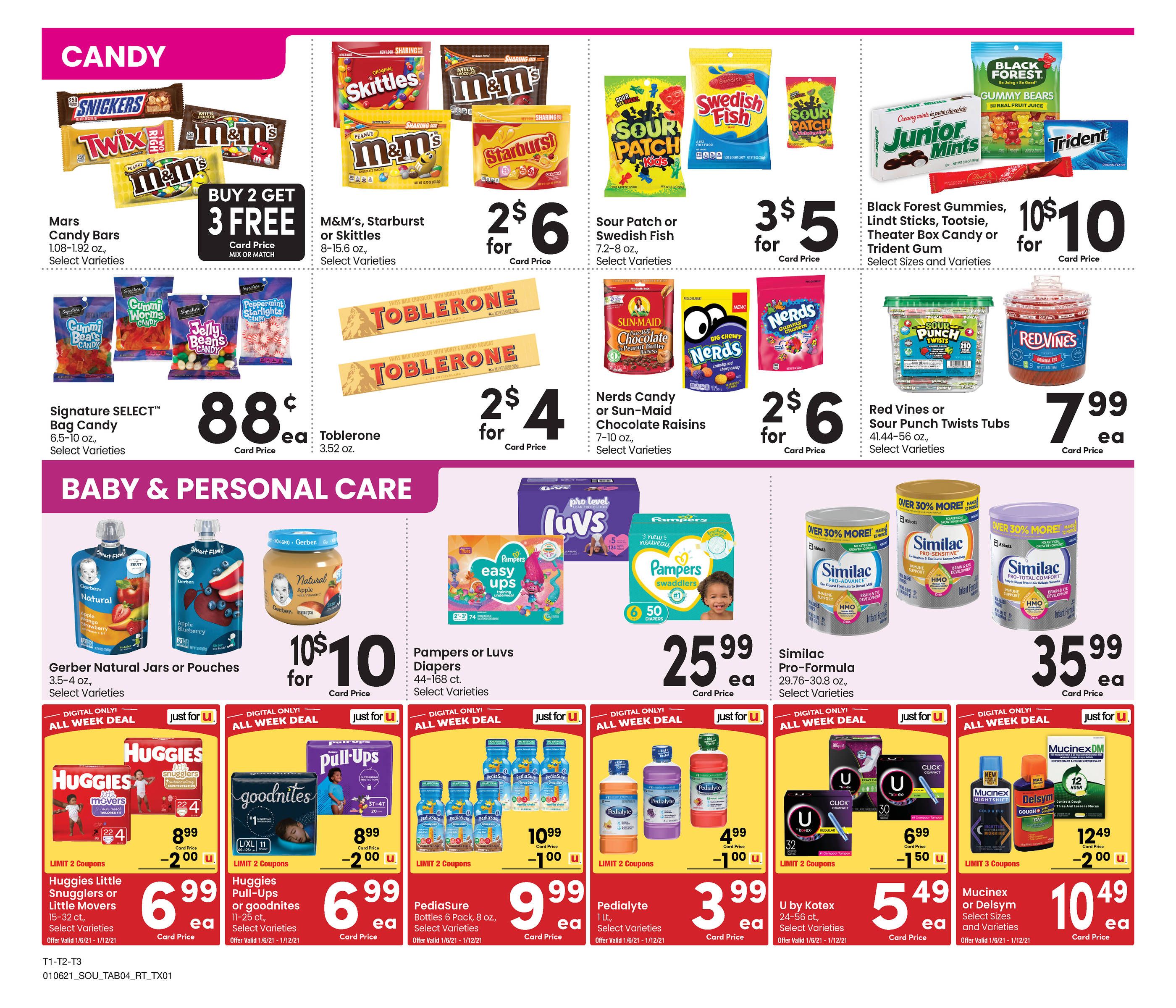 Randalls Weekly Ad Flyer January 6 to January 12, 2021