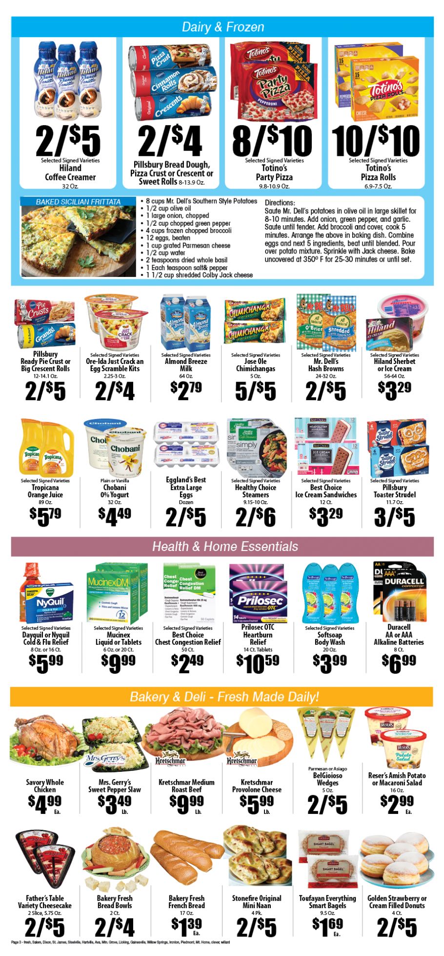 Town & Country Supermarket Weekly Ad Flyer January 6 to January 12, 2021