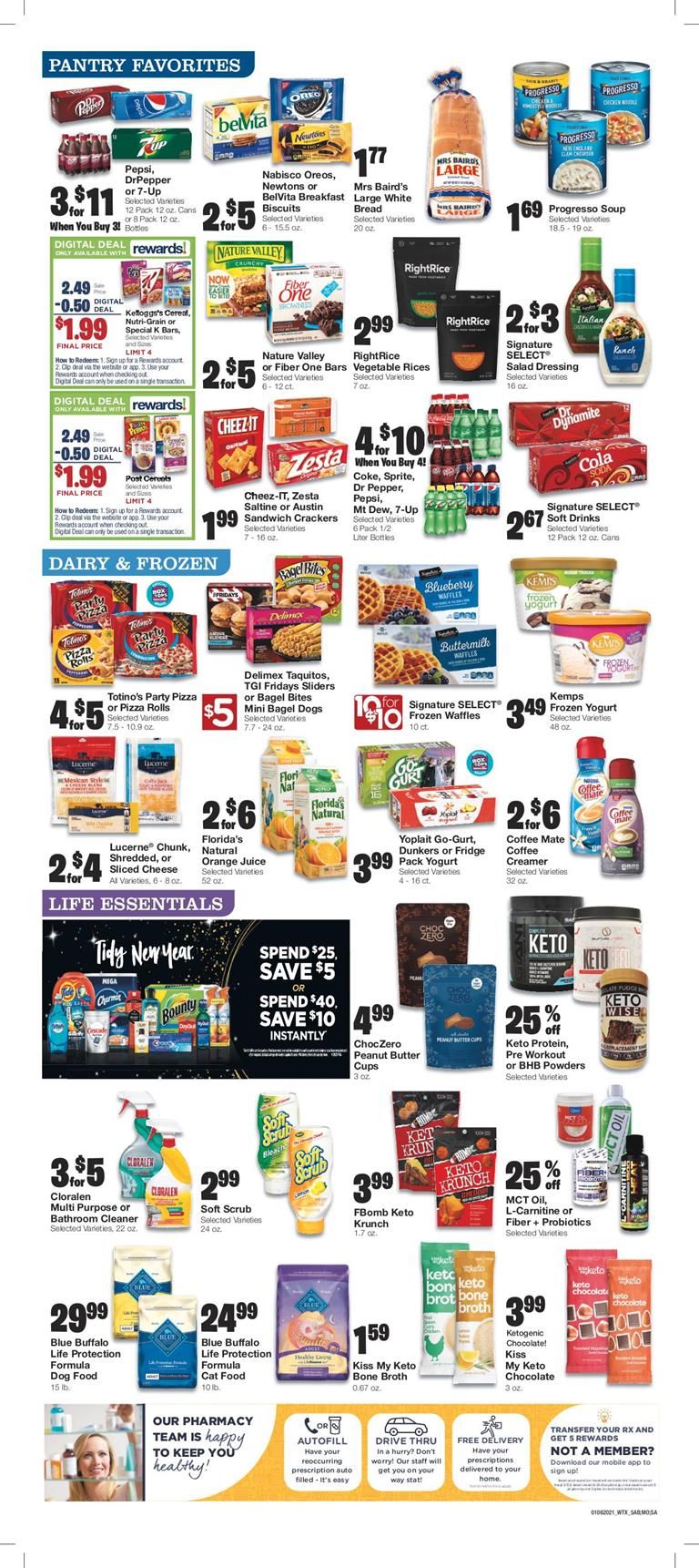 United Supermarkets Weekly Ad Flyer January 6 to January 12, 2021