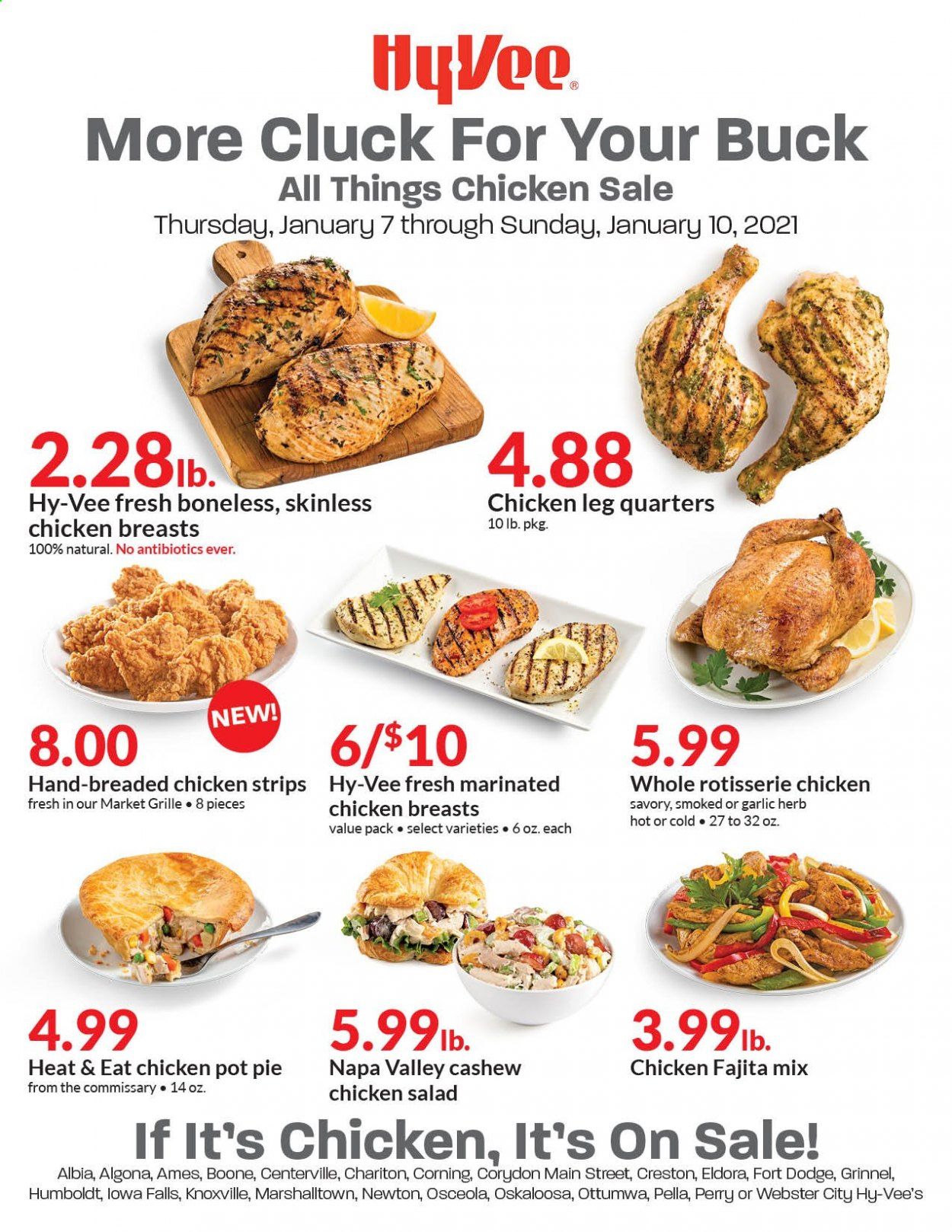 Hy-Vee (IA, IL, KS, MO) Weekly Ad Flyer January 7 to January 10