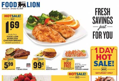 Food Lion (MD) Weekly Ad Flyer January 6 to January 12