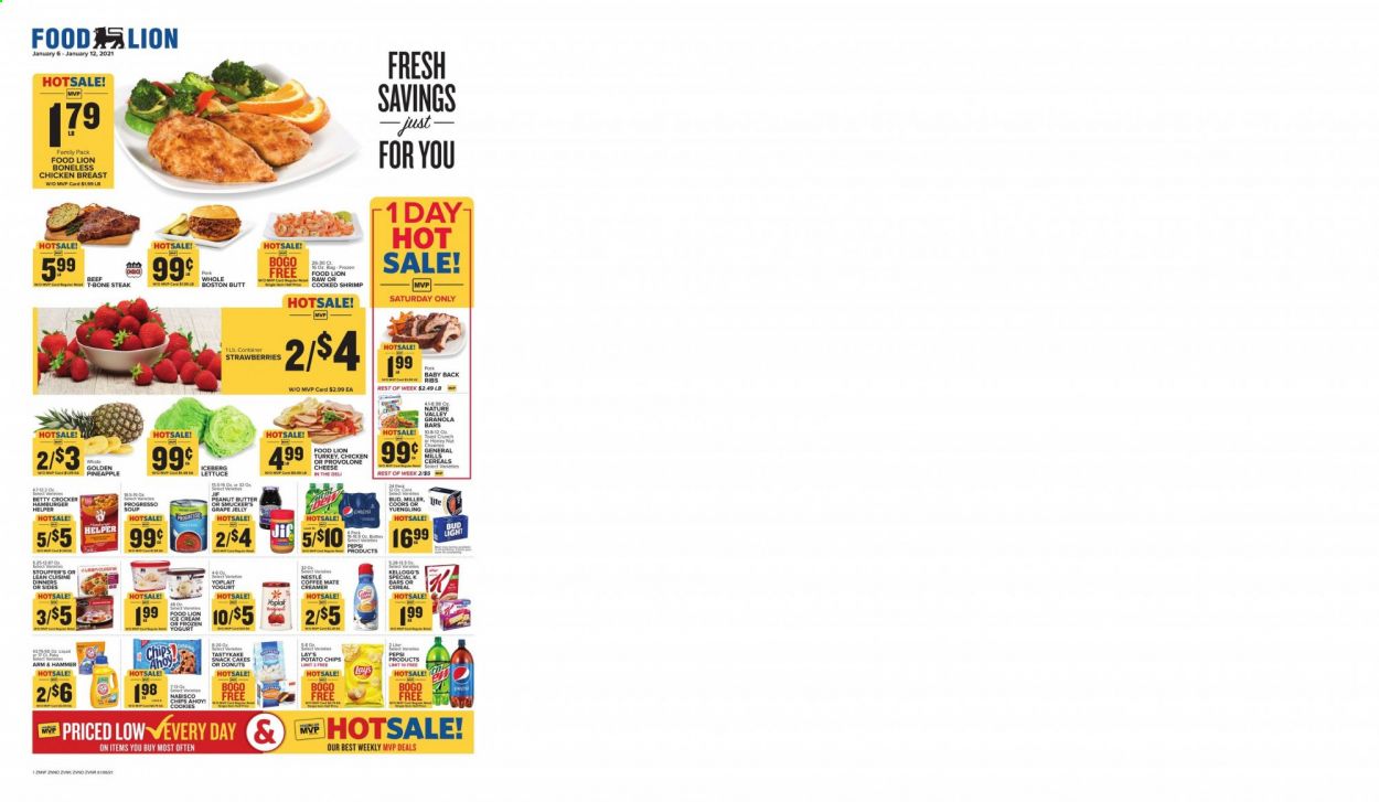 Food Lion (VA) Weekly Ad Flyer January 6 to January 12