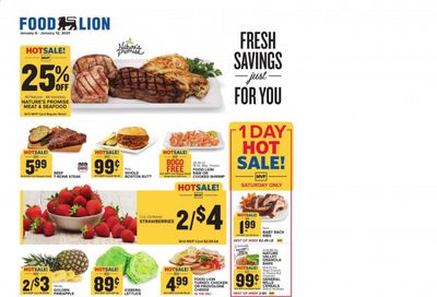 Food Lion (NC) Weekly Ad Flyer January 6 to January 12