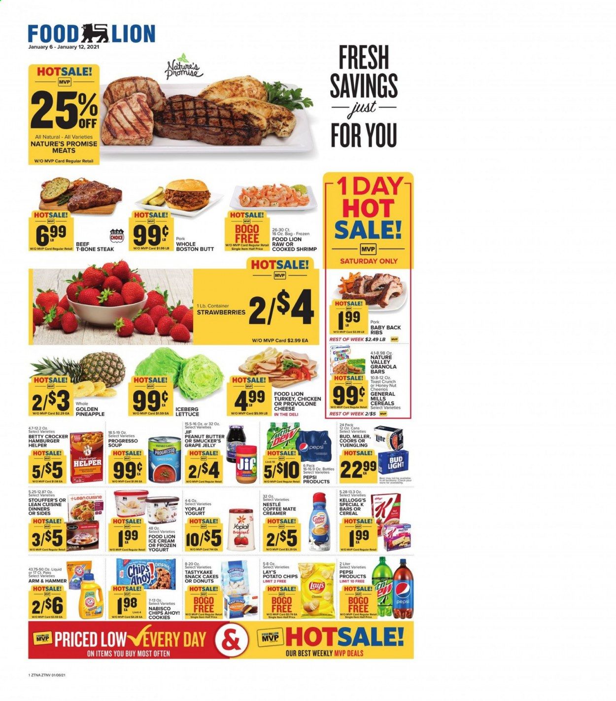 Food Lion (TN) Weekly Ad Flyer January 6 to January 12