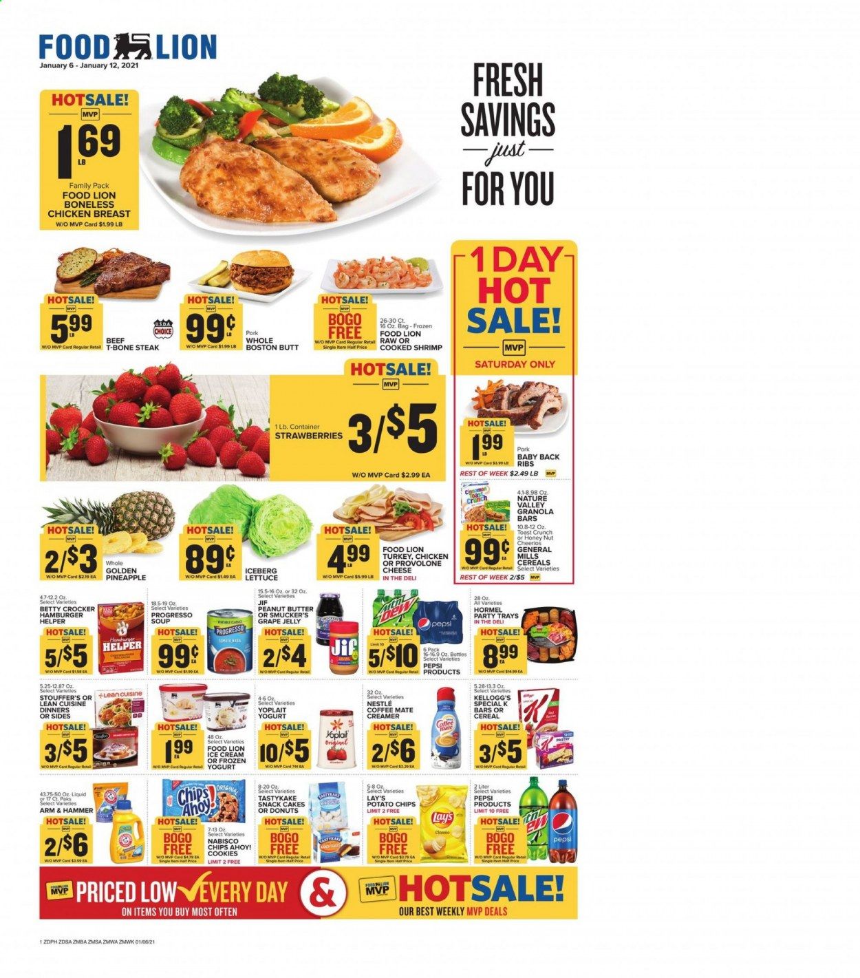Food Lion (DE) Weekly Ad Flyer January 6 to January 12