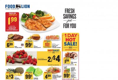 Food Lion (SC) Weekly Ad Flyer January 6 to January 12