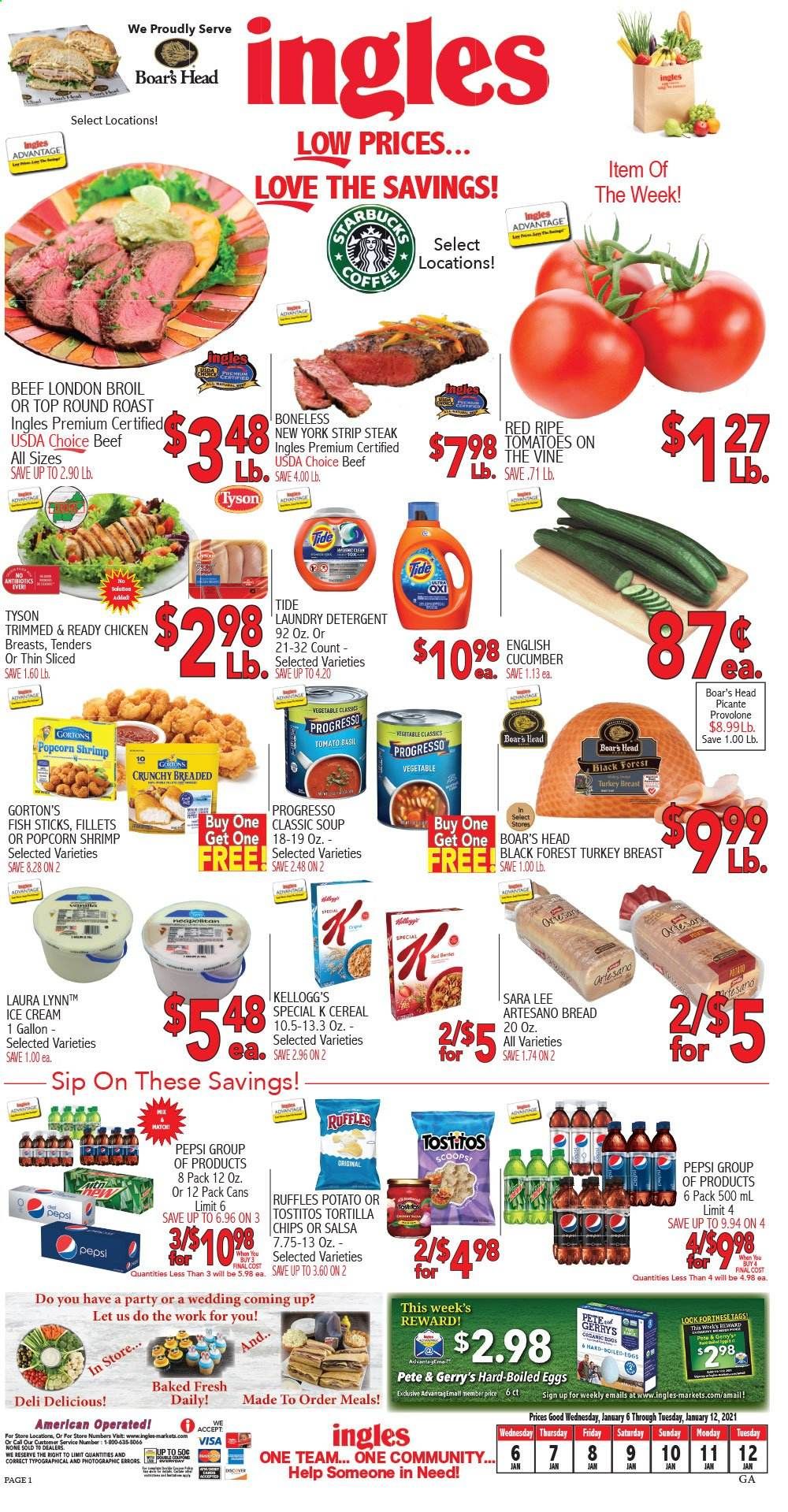 Ingles Weekly Ad Flyer January 6 to January 12