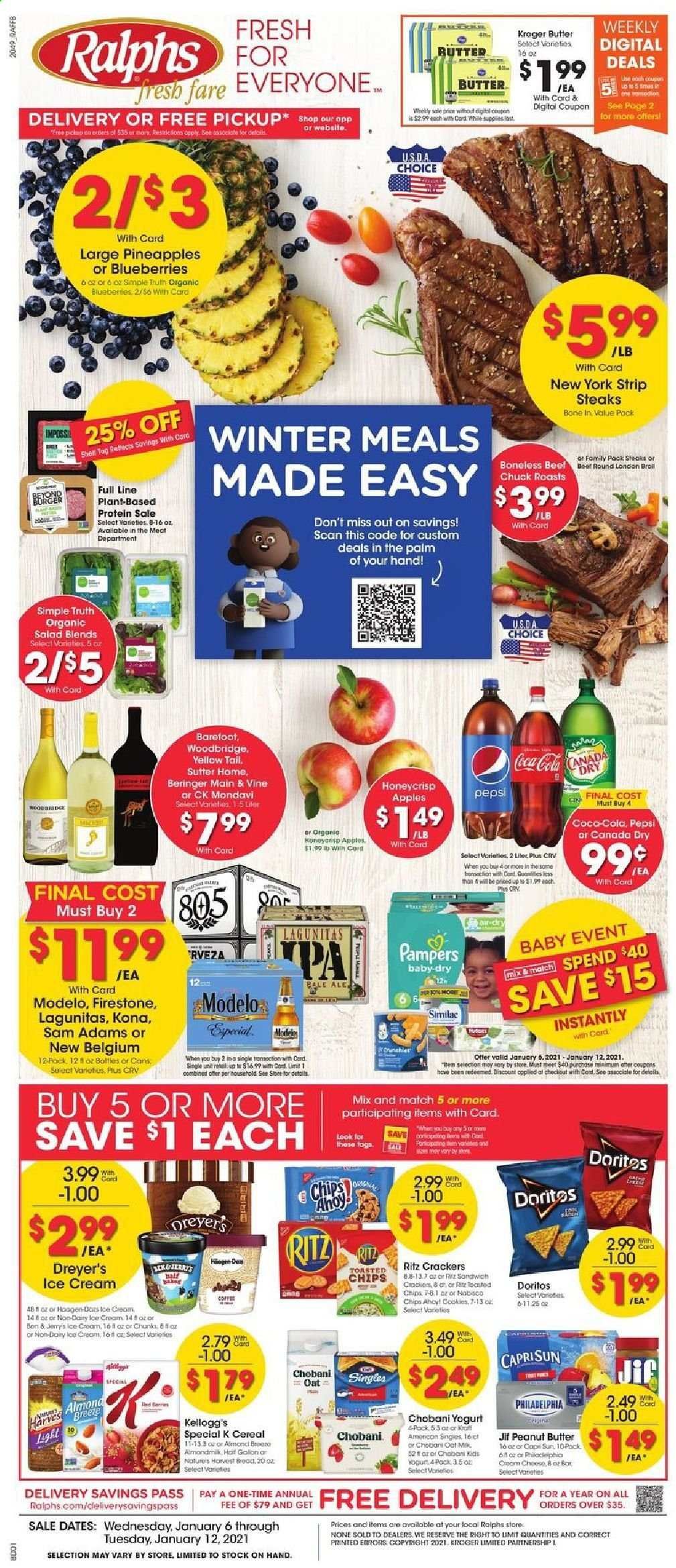 Ralphs fresh fare (DC, DE, FL, GA, MD, NC, SC, VA) Weekly Ad Flyer January 6 to January 12
