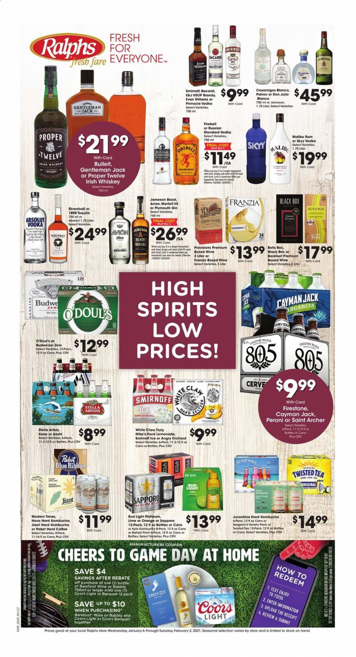 Ralphs fresh fare (DC, DE, FL, GA, MD, NC, SC, VA) Weekly Ad Flyer January 6 to February 2