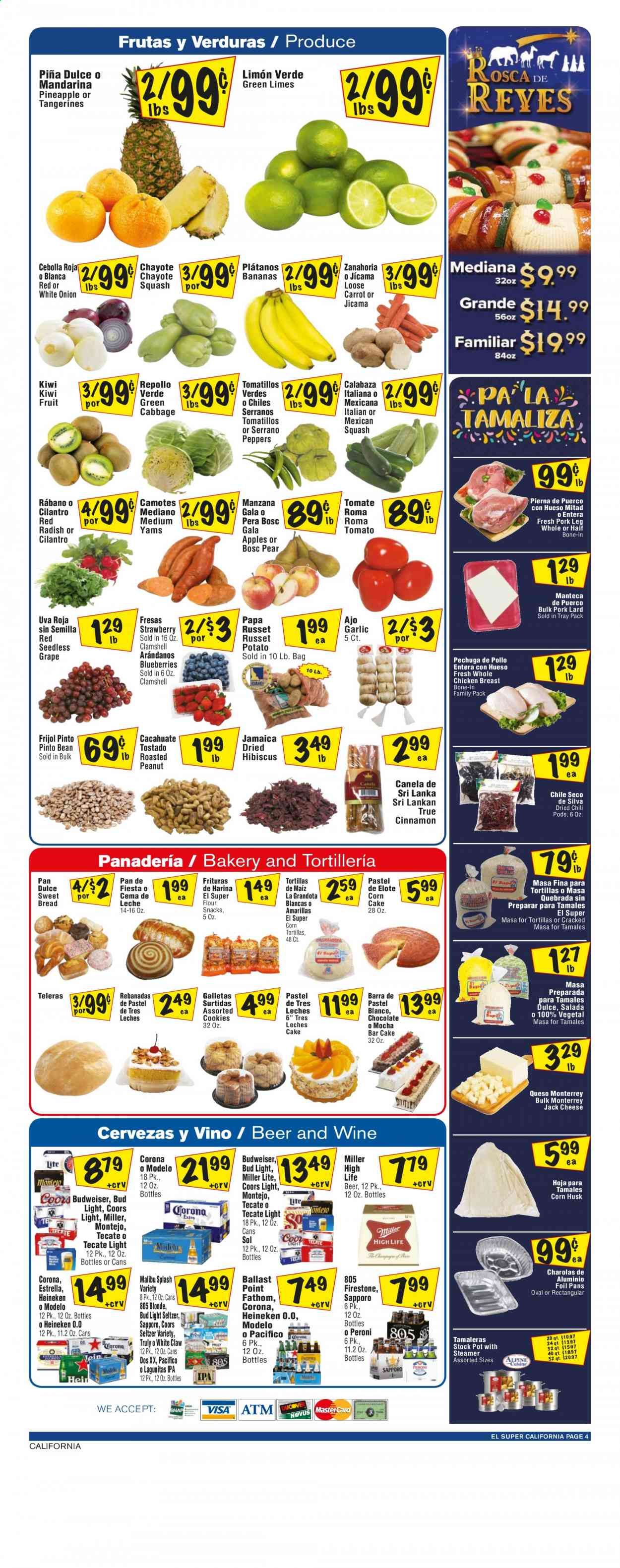 El Super (AZ, CA, NM, NV, TX) Weekly Ad Flyer January 6 to January 12