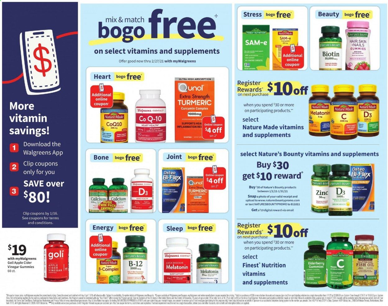 Walgreens Weekly Ad Flyer January 10 to January 16