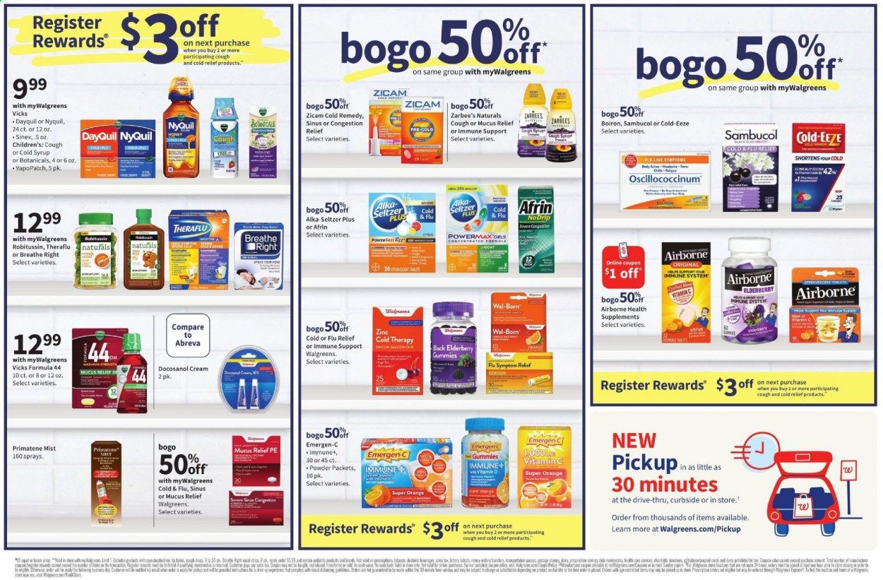 Walgreens Weekly Ad Flyer January 10 to January 16