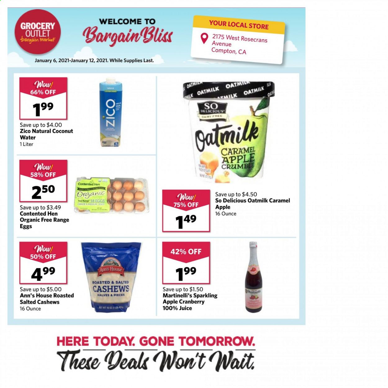 Grocery Outlet Weekly Ad Flyer January 6 to January 12