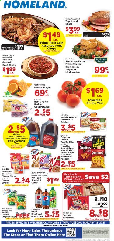Homeland (OK, TX) Weekly Ad Flyer January 6 to January 12