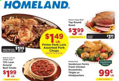 Homeland (OK, TX) Weekly Ad Flyer January 6 to January 12