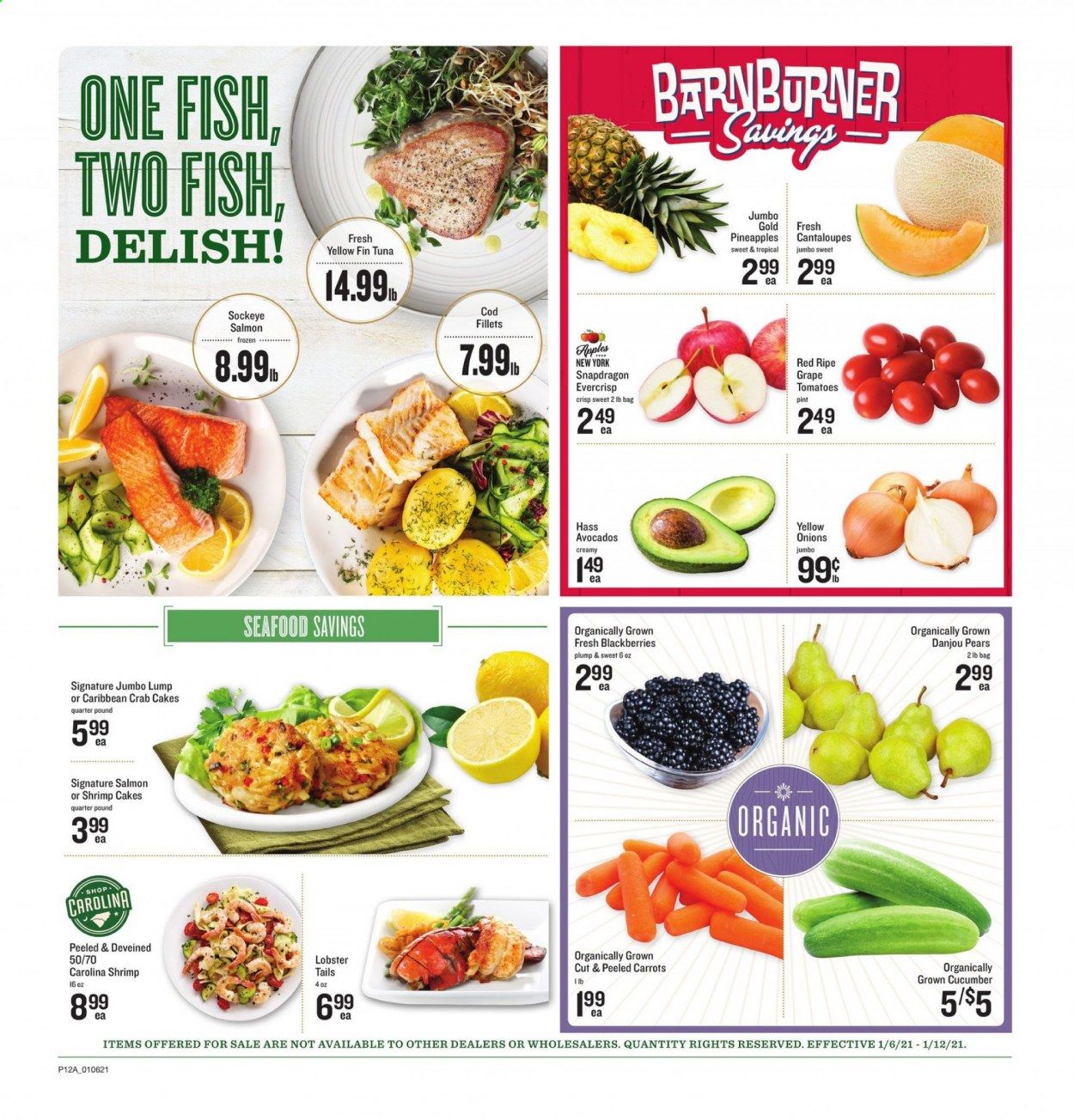 Lowes Foods Weekly Ad Flyer January 6 to January 12