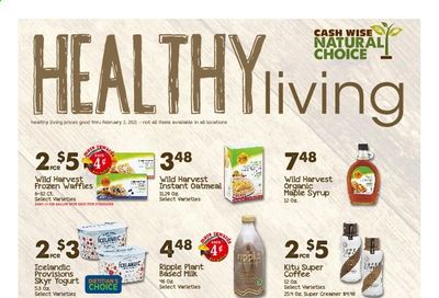 Cash Wise (MN, ND) Weekly Ad Flyer January 6 to February 2
