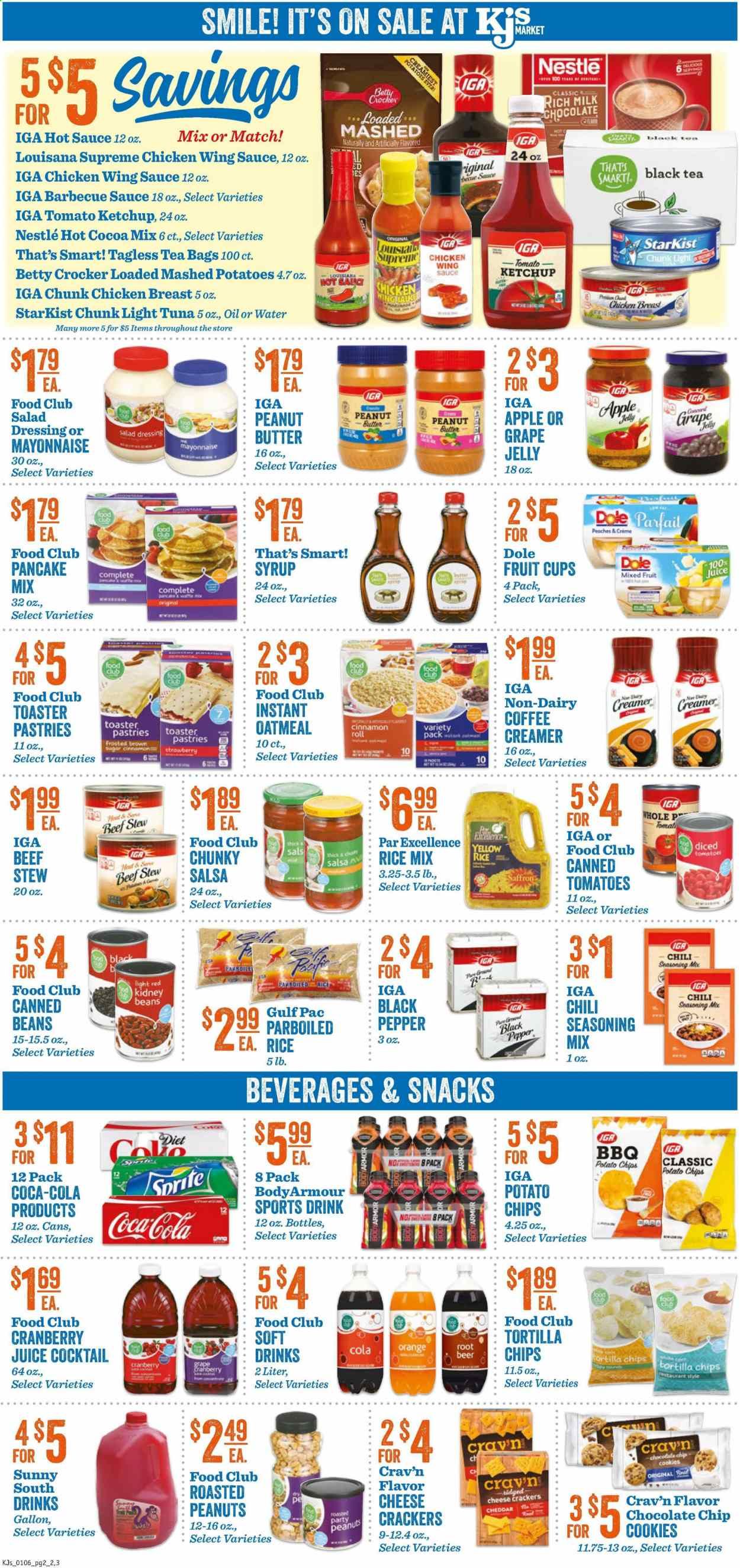 KJ´s Market (GA, SC) Weekly Ad Flyer January 6 to January 12