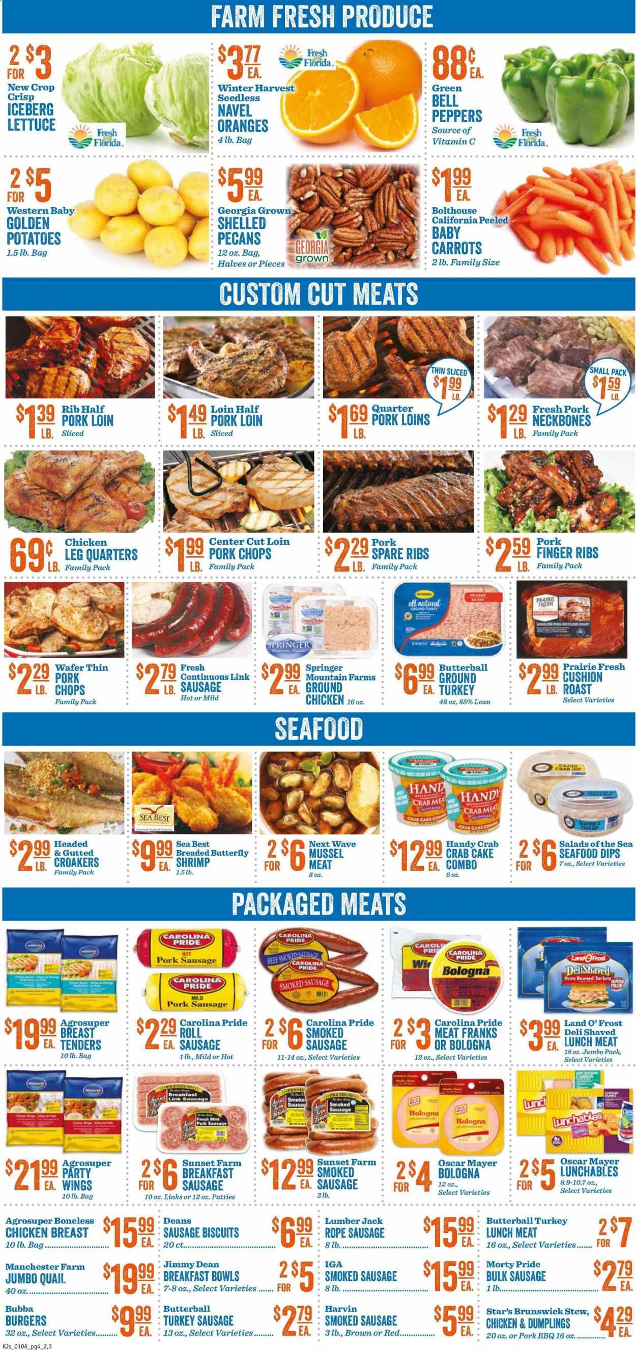 KJ´s Market (GA, SC) Weekly Ad Flyer January 6 to January 12