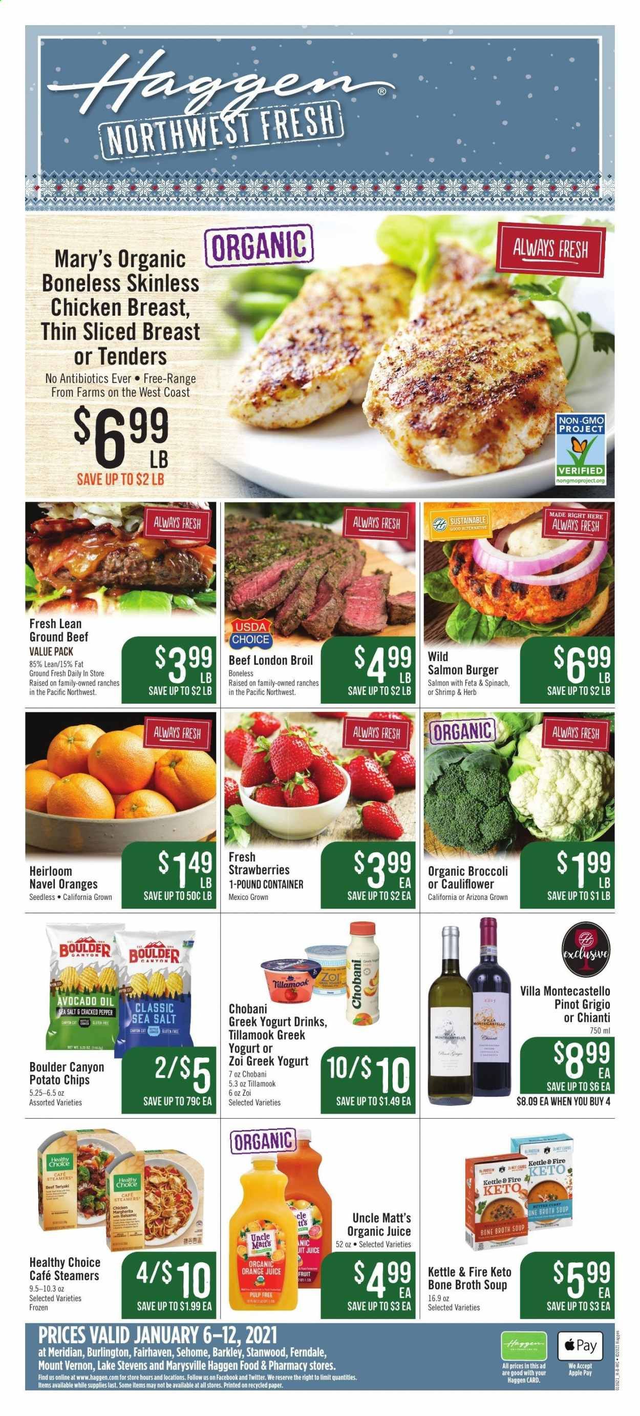Haggen Weekly Ad Flyer January 6 to January 12