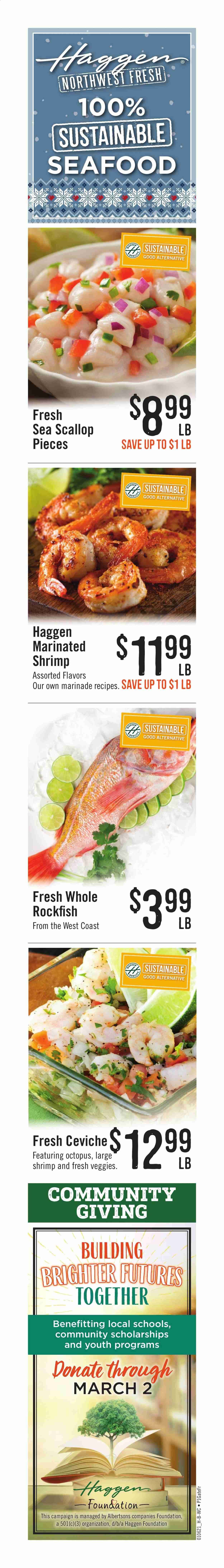 Haggen Weekly Ad Flyer January 6 to January 12