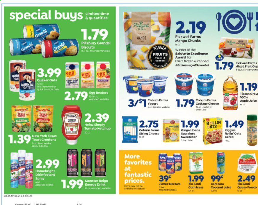 Save a Lot Weekly Ad Flyer January 6 to January 12